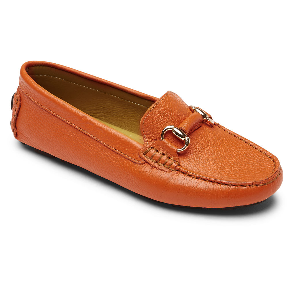 Rockport Loafers For Womens Orange - Bayview Bit Keeper - MV7083419